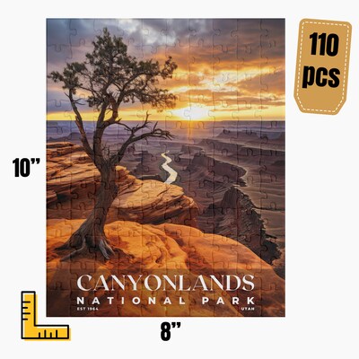 Canyonlands National Park Jigsaw Puzzle, Family Game, Holiday Gift | S10 - image2